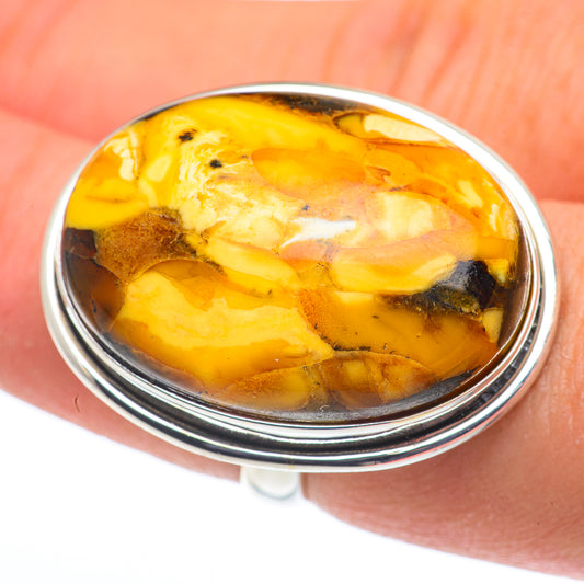 Amber Rings handcrafted by Ana Silver Co - RING62706