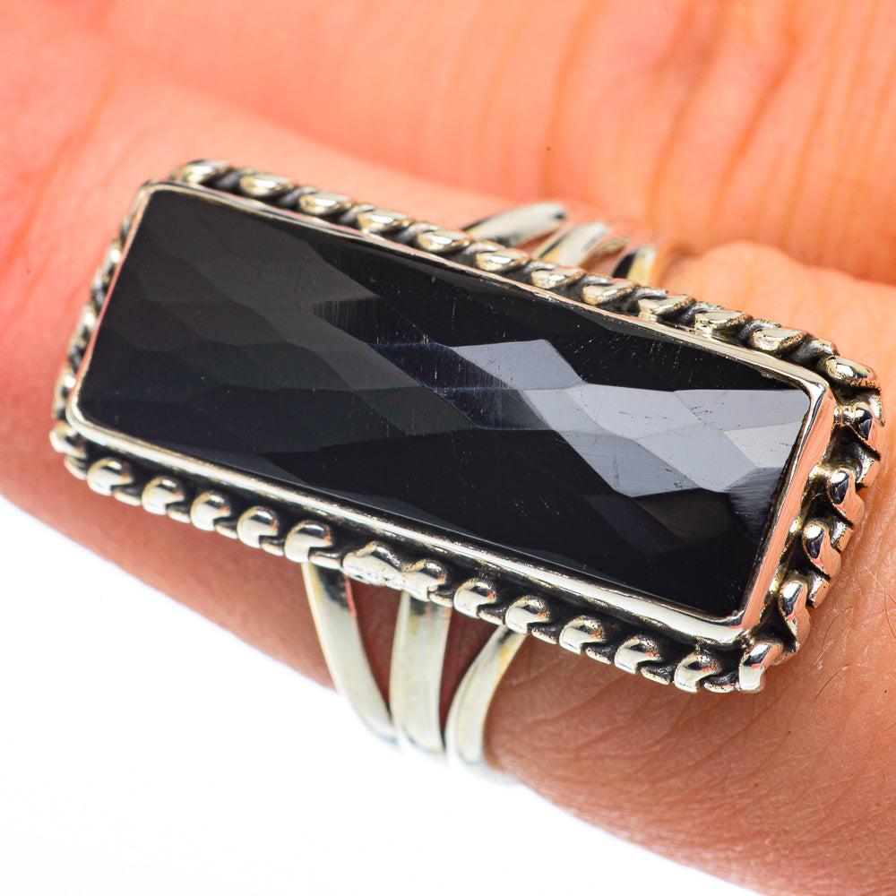 Black Onyx Rings handcrafted by Ana Silver Co - RING62711