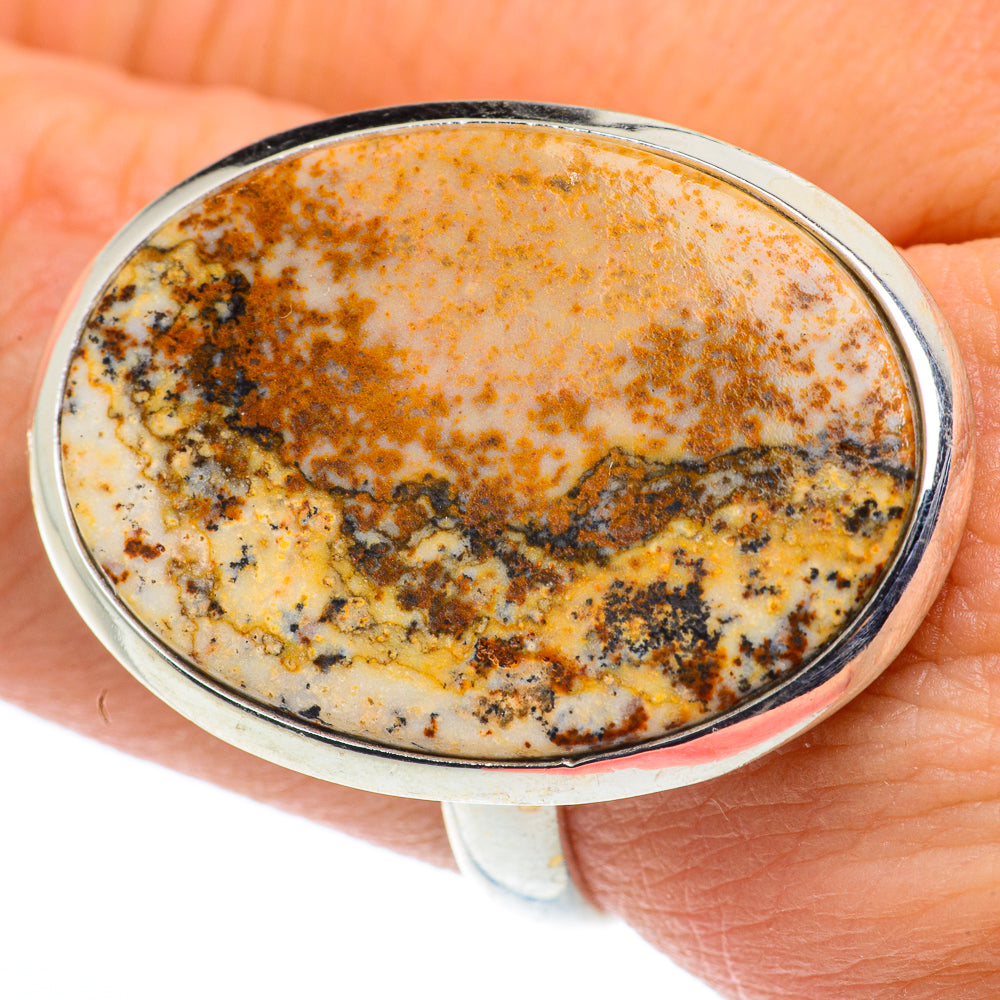 Ocean Jasper Rings handcrafted by Ana Silver Co - RING62724