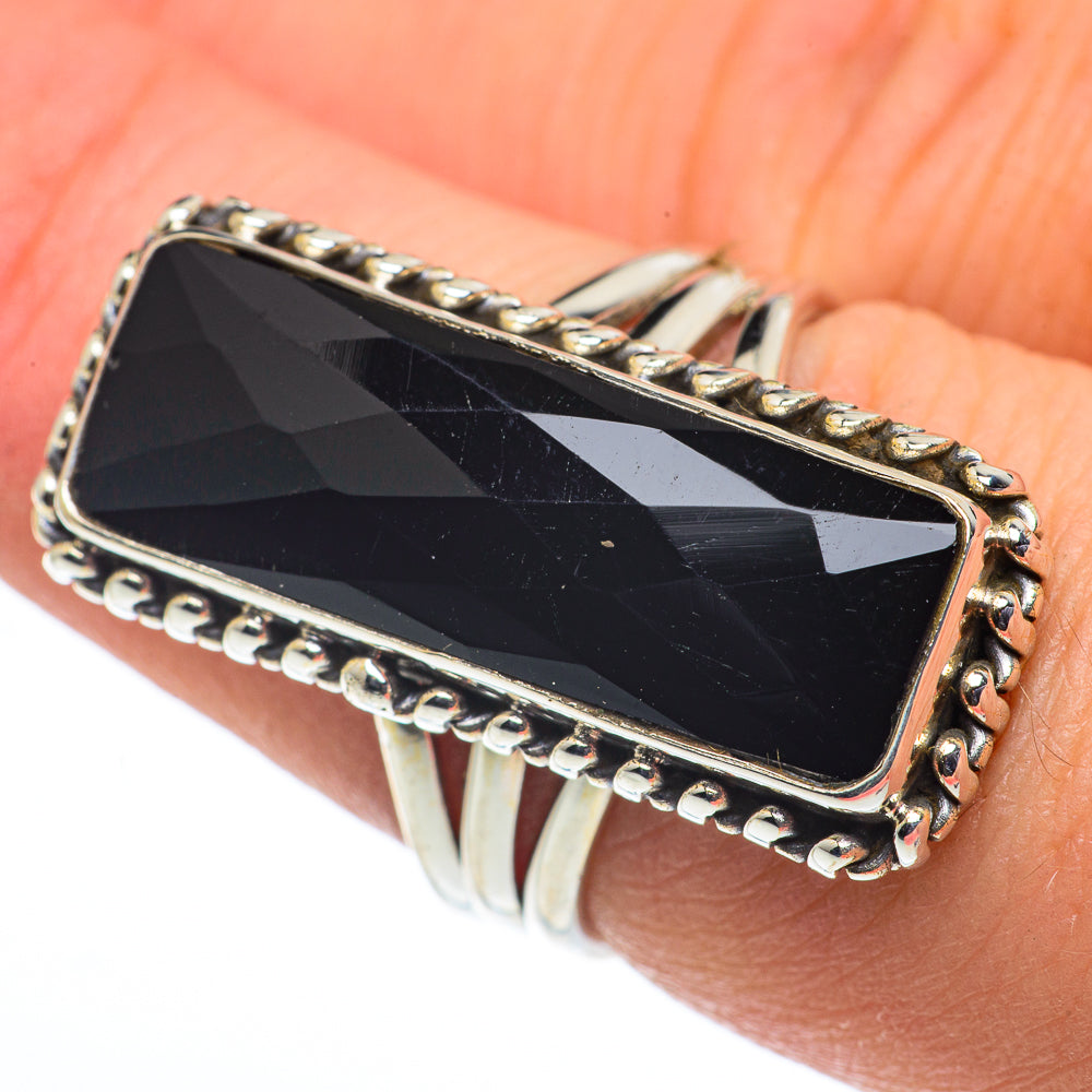 Black Onyx Rings handcrafted by Ana Silver Co - RING62728