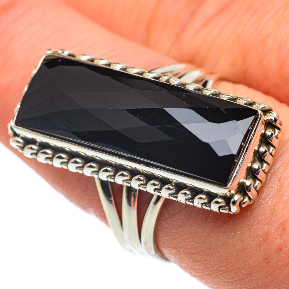 Black Onyx Rings handcrafted by Ana Silver Co - RING62743