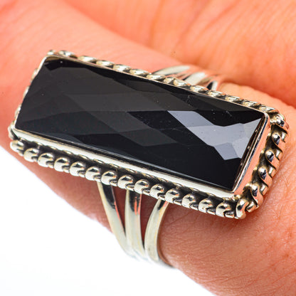 Black Onyx Rings handcrafted by Ana Silver Co - RING62743