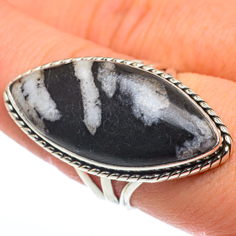 Chrysanthemum Stone Rings handcrafted by Ana Silver Co - RING62744