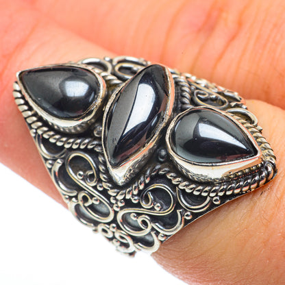 Hematite Rings handcrafted by Ana Silver Co - RING62746