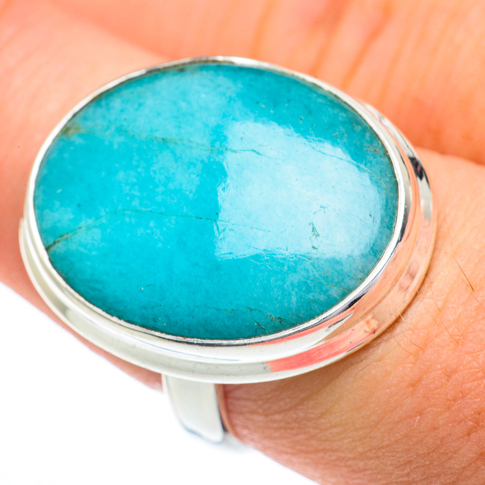 Larimar Rings handcrafted by Ana Silver Co - RING62756