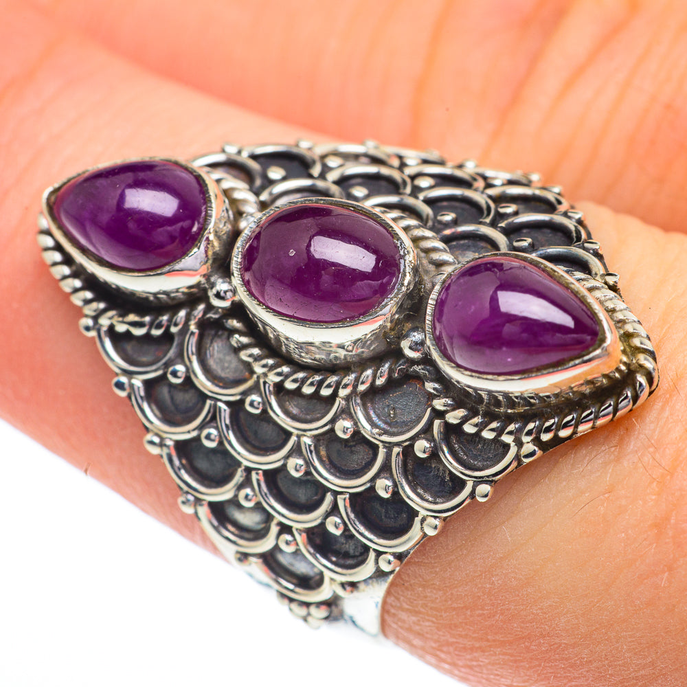 Ruby Rings handcrafted by Ana Silver Co - RING62766