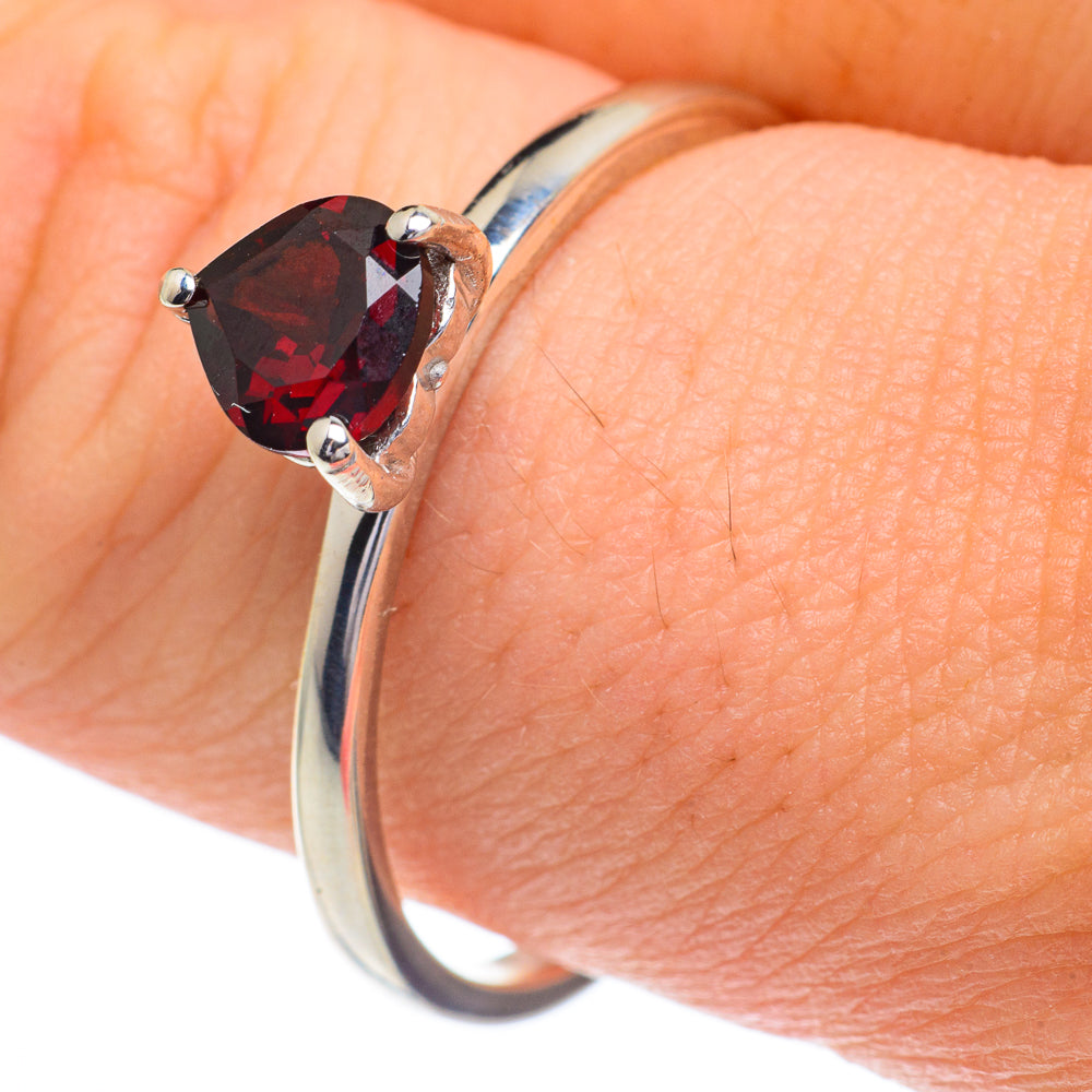 Garnet Rings handcrafted by Ana Silver Co - RING62769