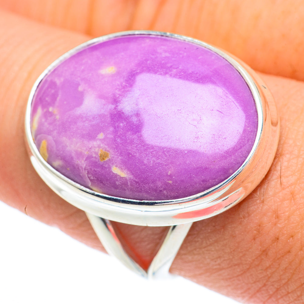 Phosphosiderite Rings handcrafted by Ana Silver Co - RING62772