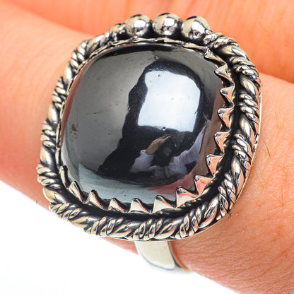Hematite Rings handcrafted by Ana Silver Co - RING62783