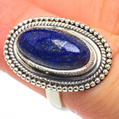 Lapis Lazuli Rings handcrafted by Ana Silver Co - RING62786