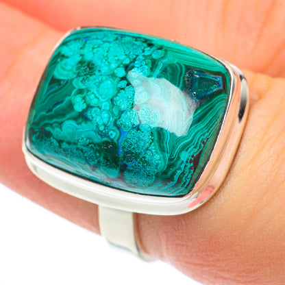 Chrysocolla Rings handcrafted by Ana Silver Co - RING62794