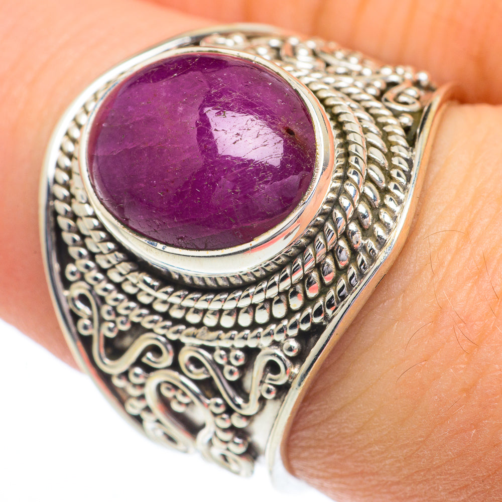 Ruby Rings handcrafted by Ana Silver Co - RING62802