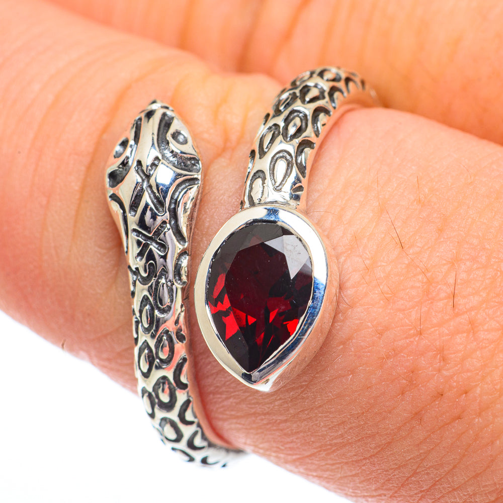 Garnet Rings handcrafted by Ana Silver Co - RING62805