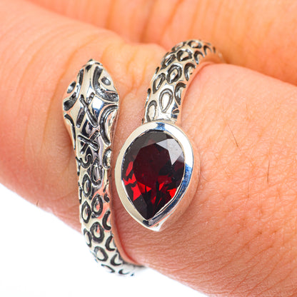 Garnet Rings handcrafted by Ana Silver Co - RING62805