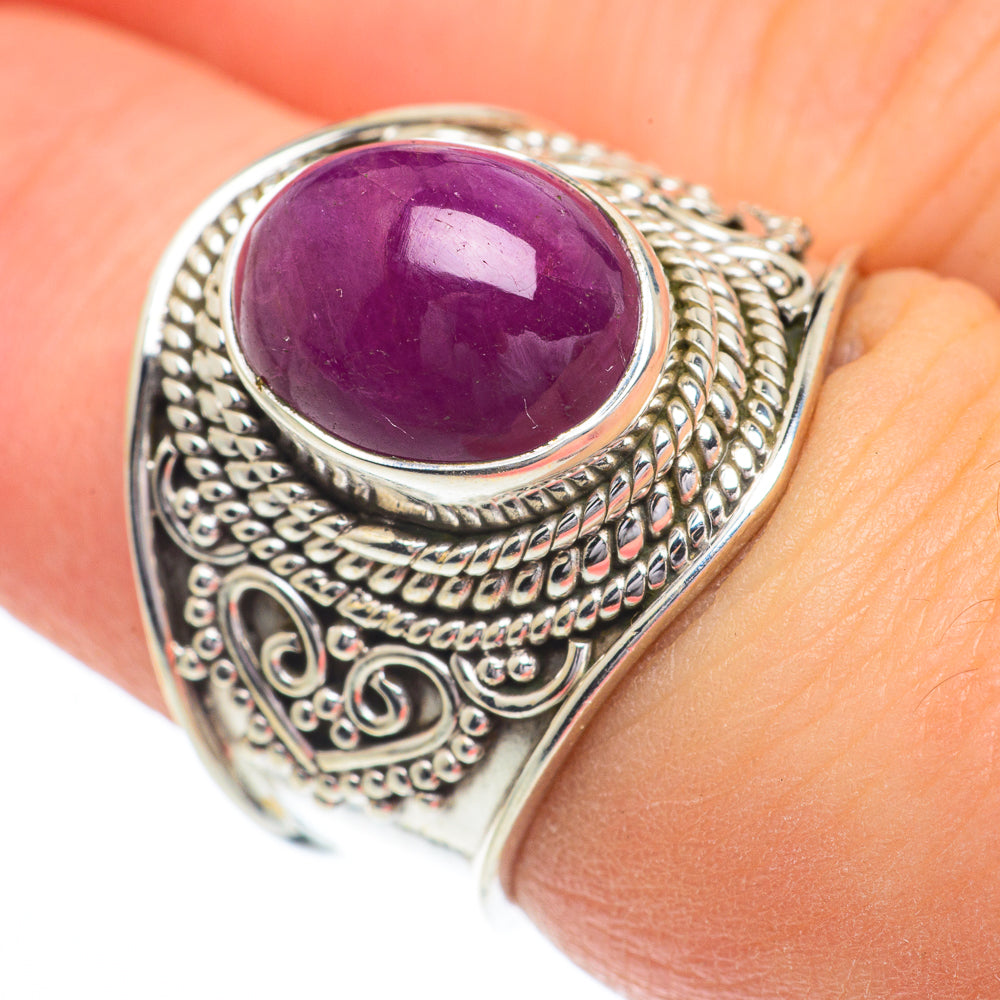 Ruby Rings handcrafted by Ana Silver Co - RING62835