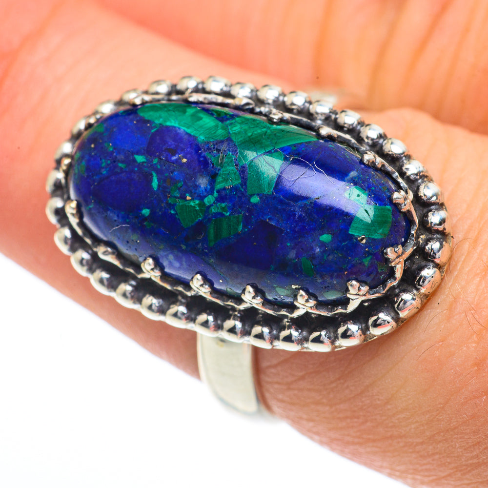 Azurite Rings handcrafted by Ana Silver Co - RING62843