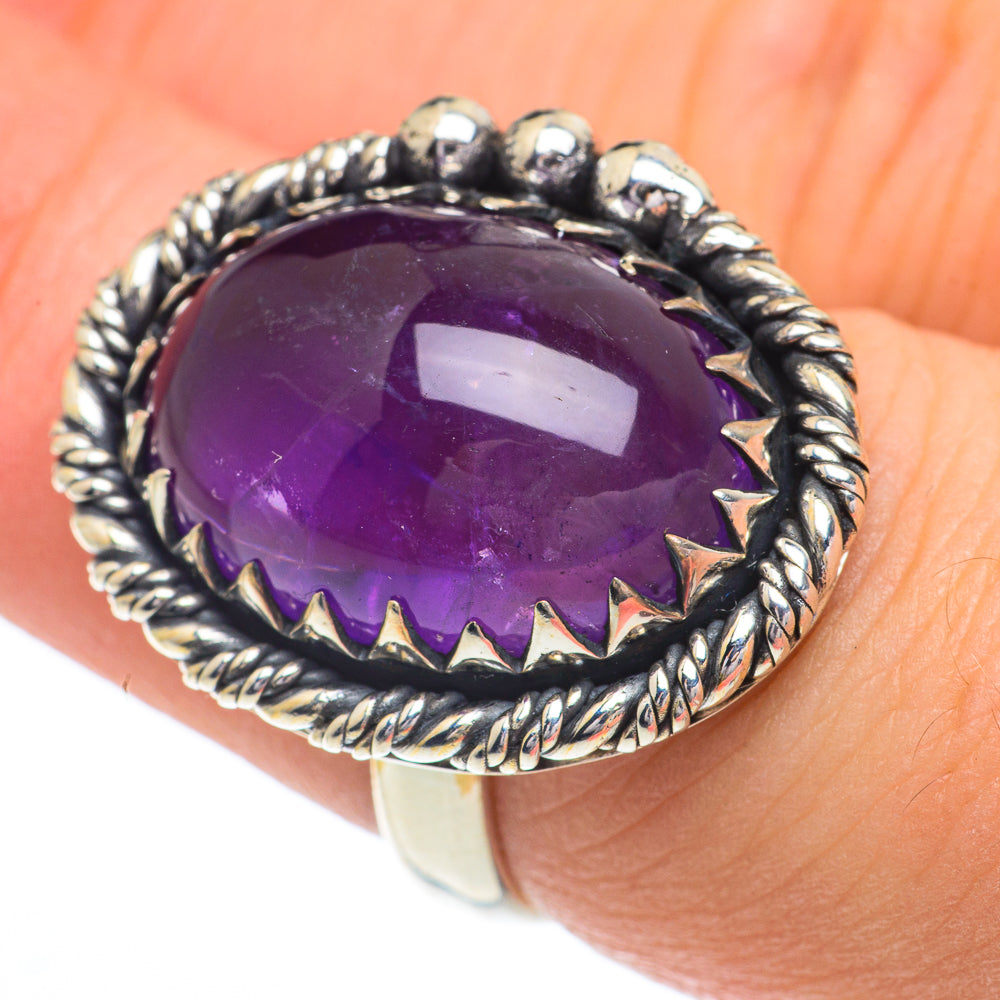 Amethyst Rings handcrafted by Ana Silver Co - RING62862