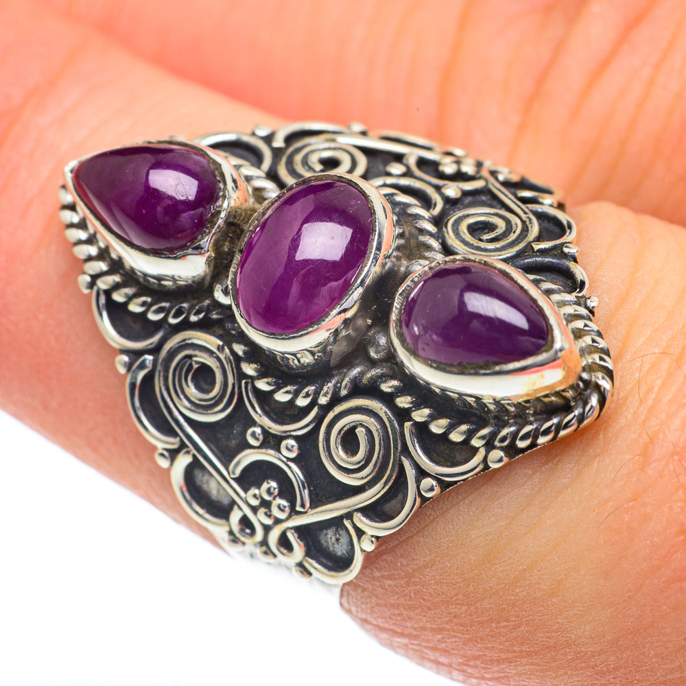 Ruby Rings handcrafted by Ana Silver Co - RING62879