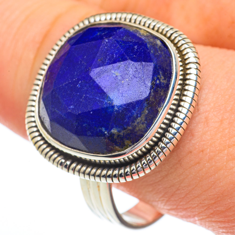 Lapis Lazuli Rings handcrafted by Ana Silver Co - RING62888