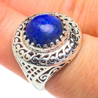 Lapis Lazuli Rings handcrafted by Ana Silver Co - RING62909