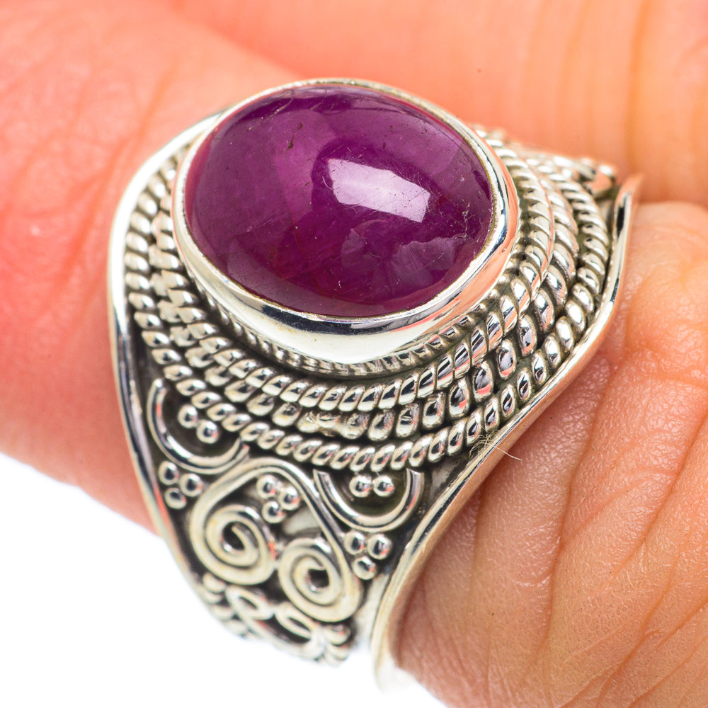 Ruby Rings handcrafted by Ana Silver Co - RING62921