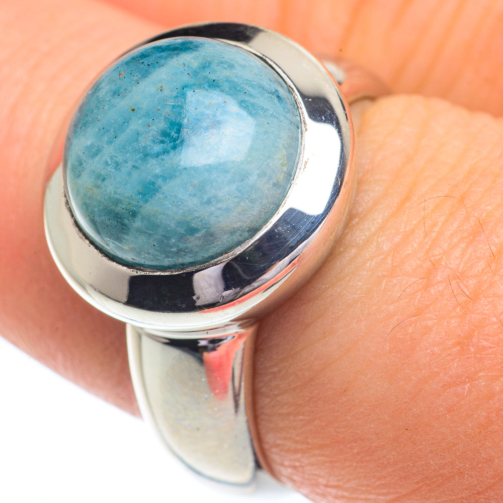 Aquamarine Rings handcrafted by Ana Silver Co - RING62932
