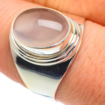 Rose Quartz Rings handcrafted by Ana Silver Co - RING62940