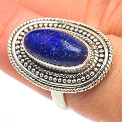 Lapis Lazuli Rings handcrafted by Ana Silver Co - RING62954