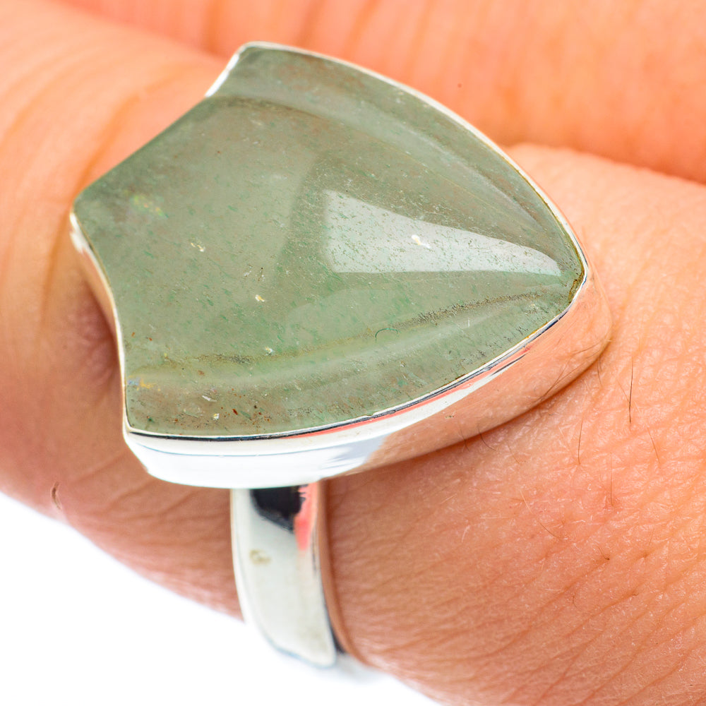 Prehnite Rings handcrafted by Ana Silver Co - RING62955