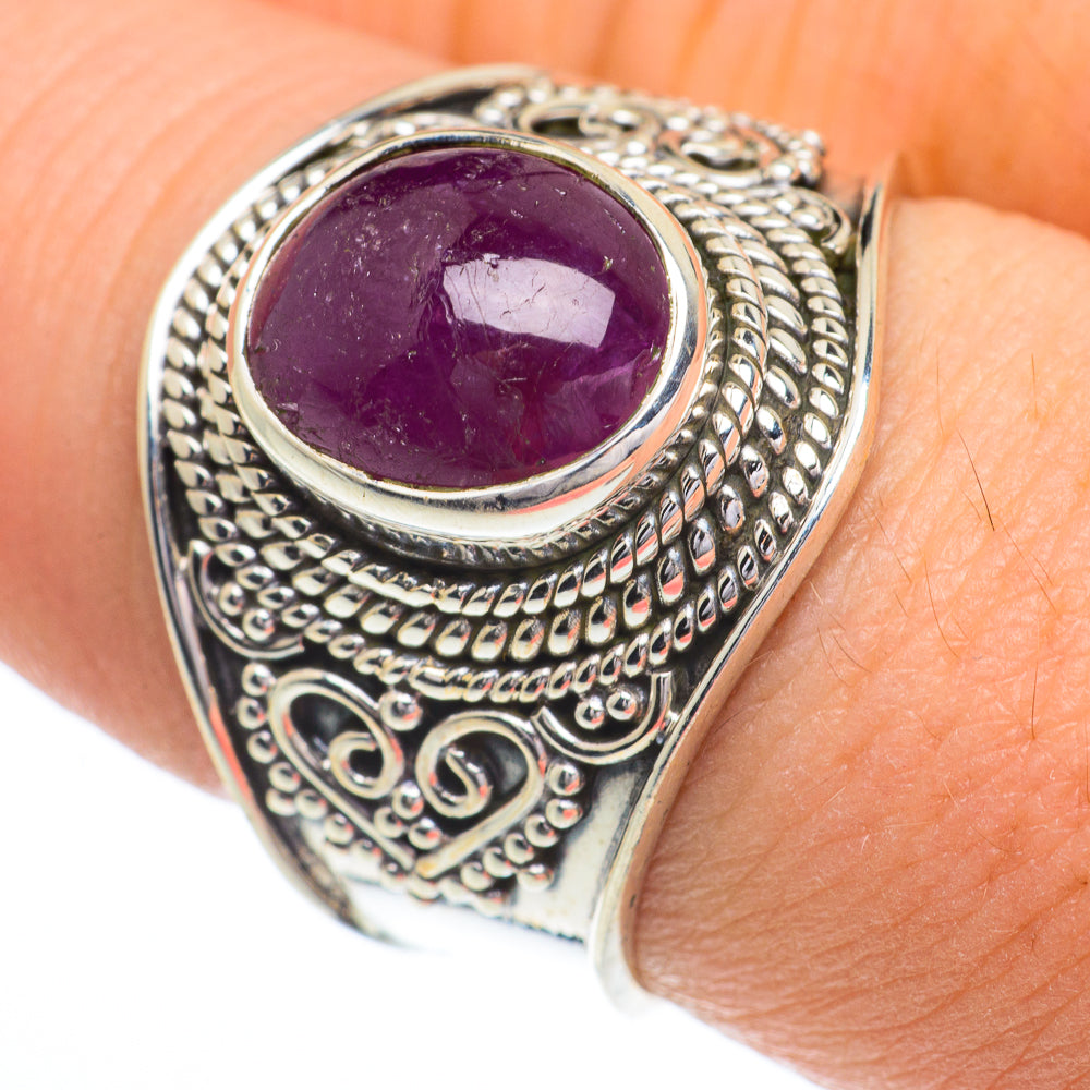 Ruby Rings handcrafted by Ana Silver Co - RING62958