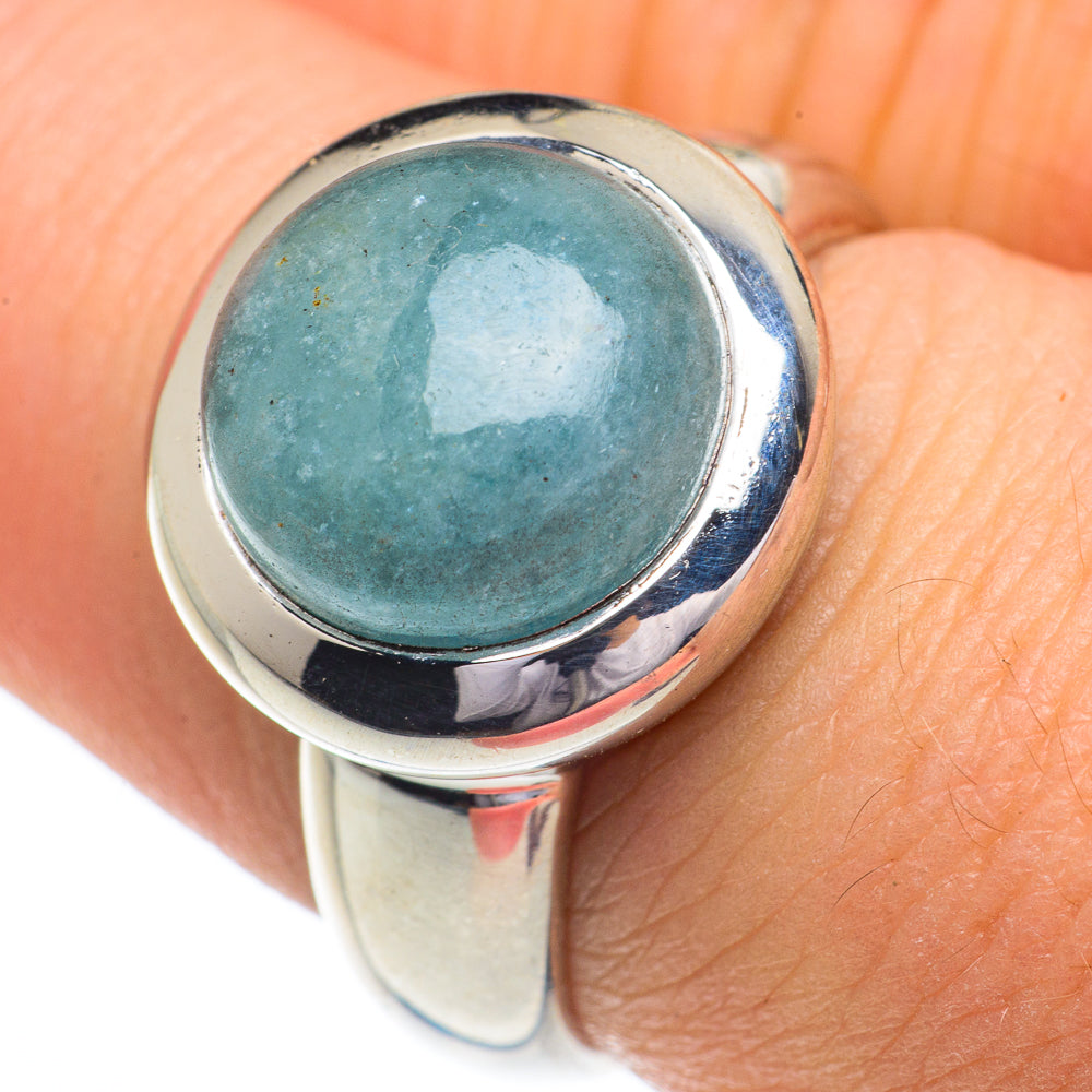 Aquamarine Rings handcrafted by Ana Silver Co - RING62968