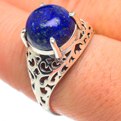 Lapis Lazuli Rings handcrafted by Ana Silver Co - RING62977