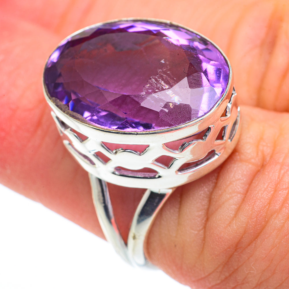 Amethyst Rings handcrafted by Ana Silver Co - RING62989