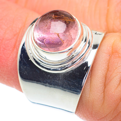 Pink Tourmaline Rings handcrafted by Ana Silver Co - RING63000