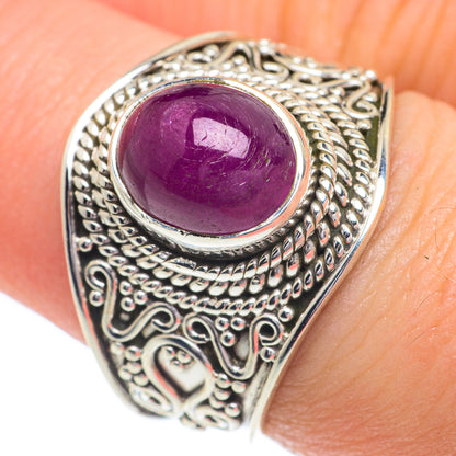 Ruby Rings handcrafted by Ana Silver Co - RING63001