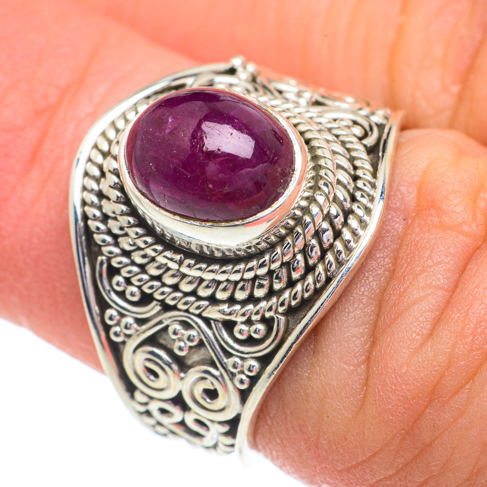 Ruby Rings handcrafted by Ana Silver Co - RING63005