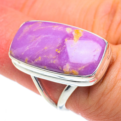 Phosphosiderite Rings handcrafted by Ana Silver Co - RING63008
