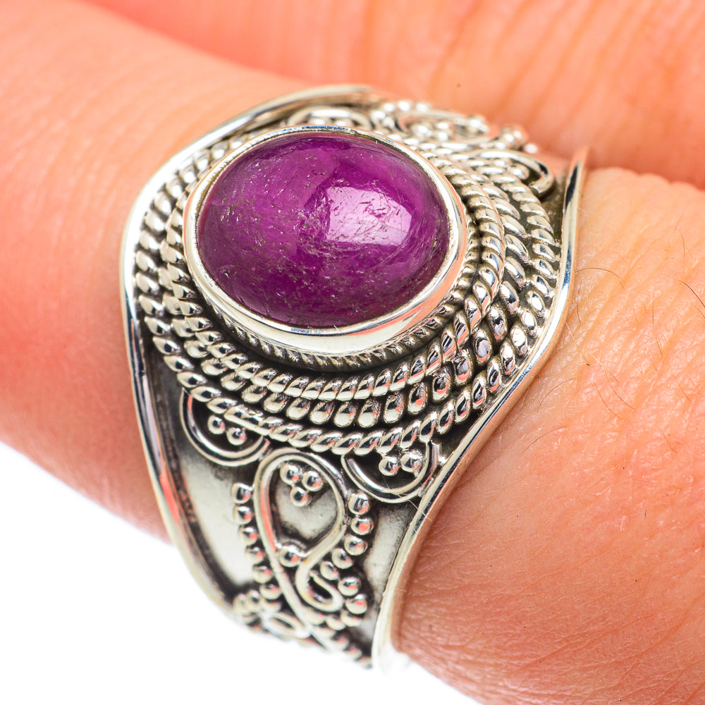 Ruby Rings handcrafted by Ana Silver Co - RING63016