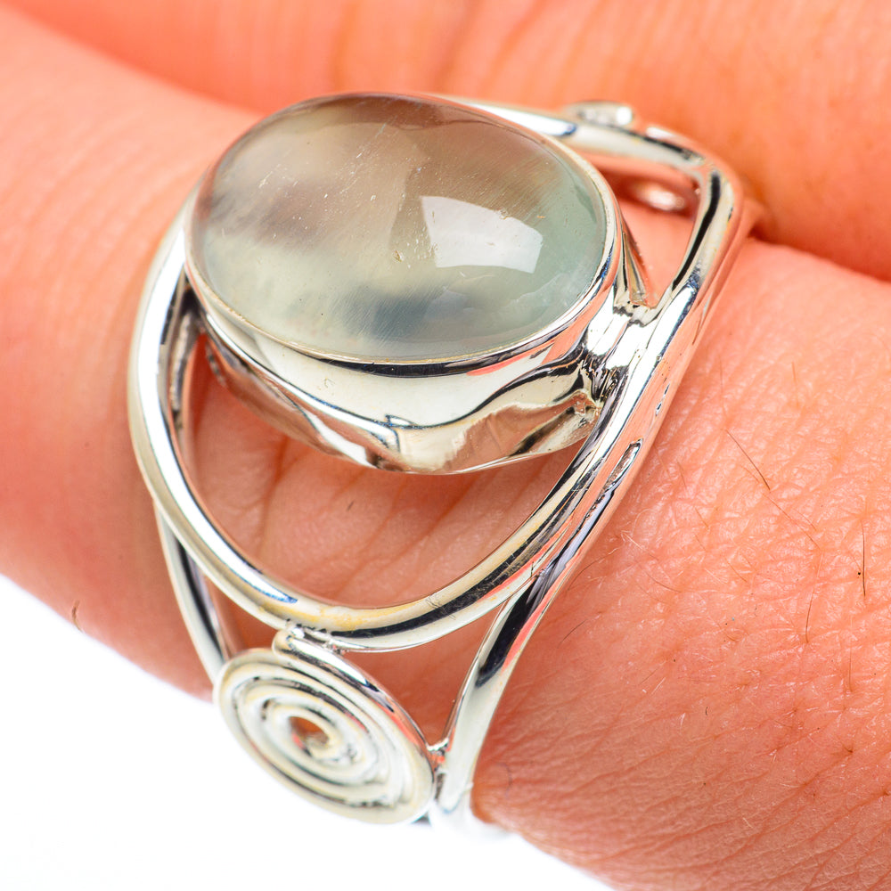 Prehnite Rings handcrafted by Ana Silver Co - RING63021