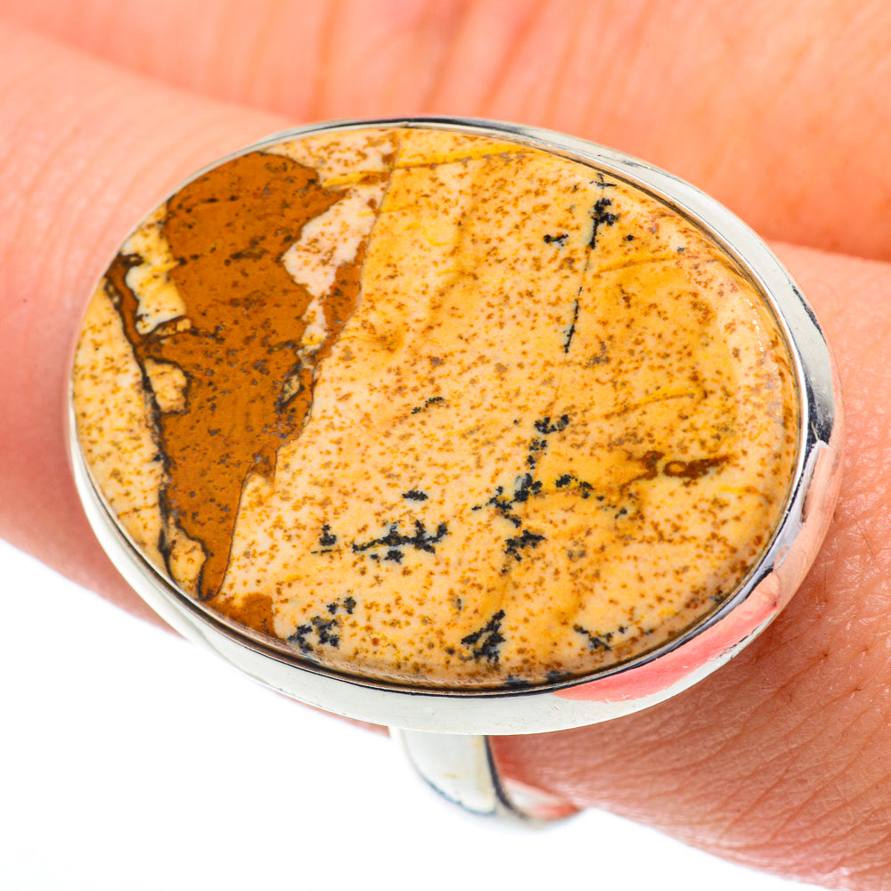 Picture Jasper Rings handcrafted by Ana Silver Co - RING63028