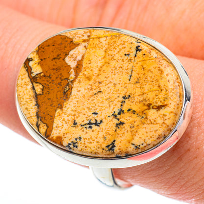 Picture Jasper Rings handcrafted by Ana Silver Co - RING63028