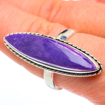 Charoite Rings handcrafted by Ana Silver Co - RING63029