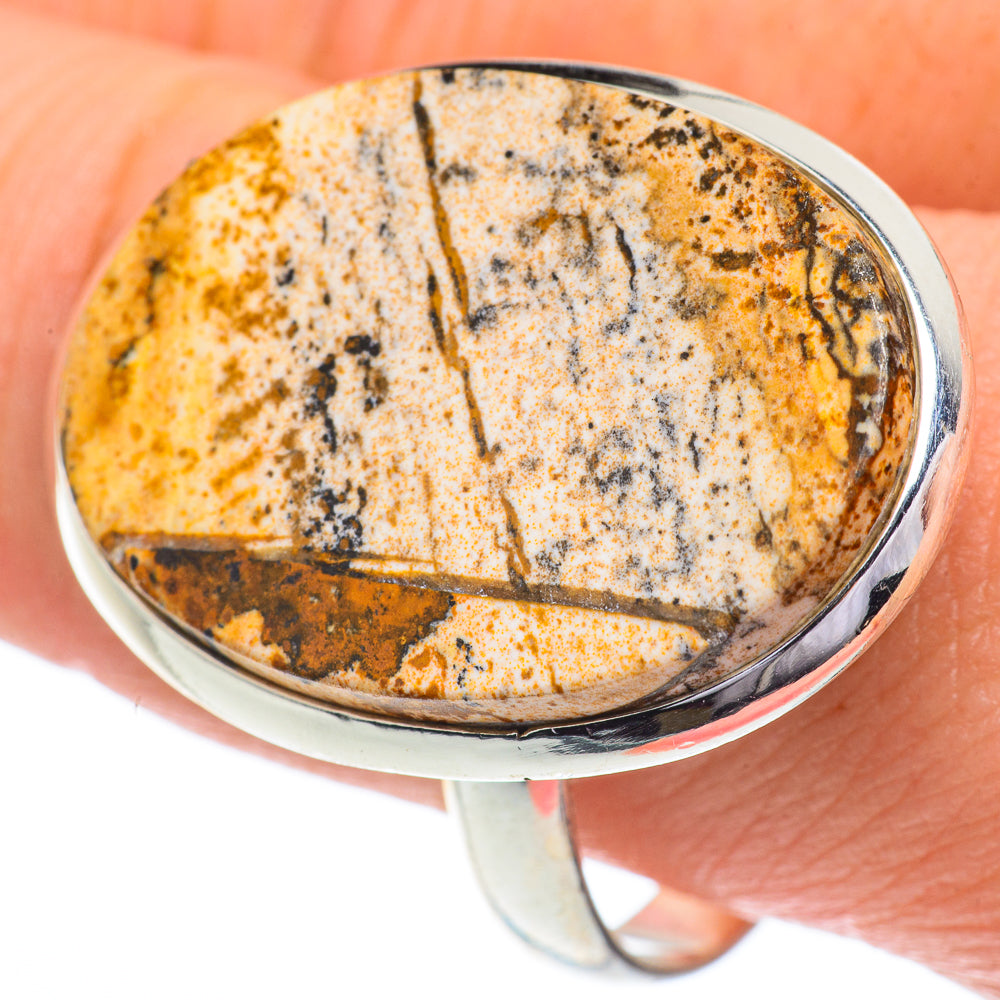 Picture Jasper Rings handcrafted by Ana Silver Co - RING63040