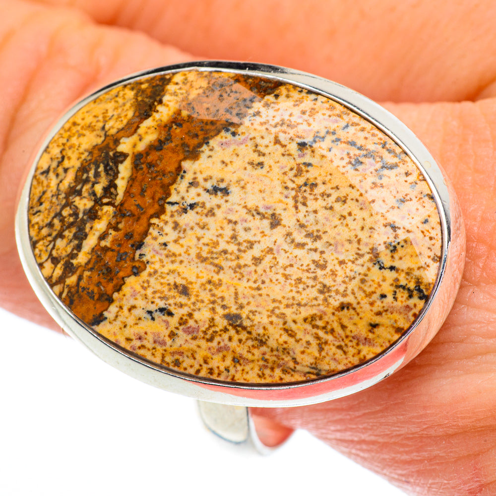 Picture Jasper Rings handcrafted by Ana Silver Co - RING63053