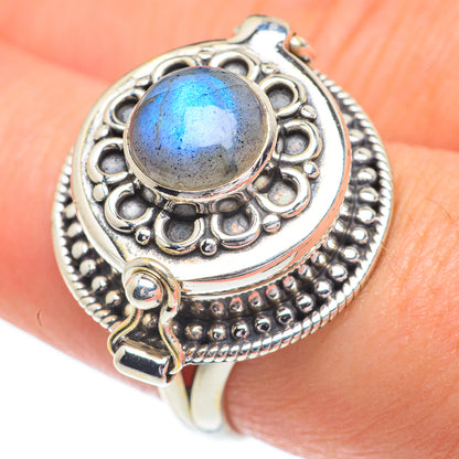 Labradorite Rings handcrafted by Ana Silver Co - RING63070