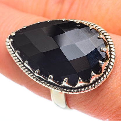 Black Onyx Rings handcrafted by Ana Silver Co - RING63089