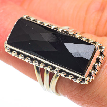 Black Onyx Rings handcrafted by Ana Silver Co - RING63090