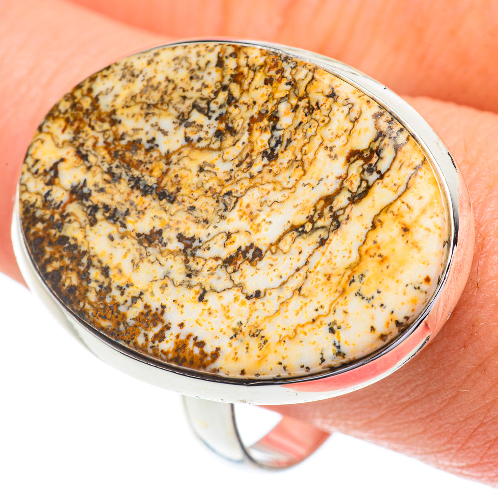 Picture Jasper Rings handcrafted by Ana Silver Co - RING63093