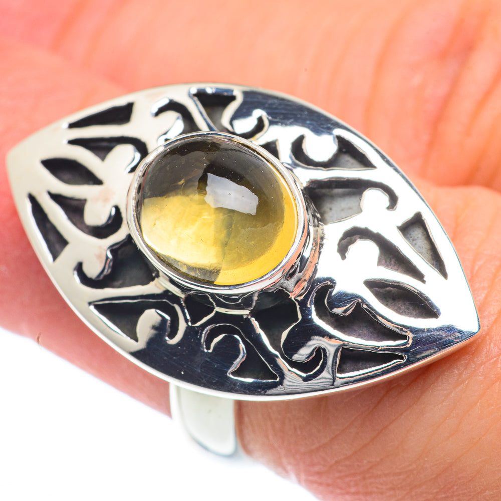 Citrine Rings handcrafted by Ana Silver Co - RING63122