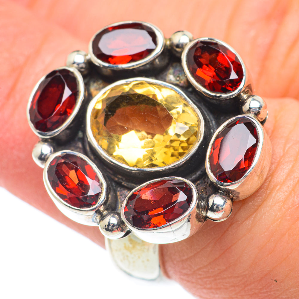Citrine Rings handcrafted by Ana Silver Co - RING63126